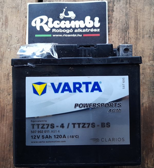 Varta TTZ7S-4 Akkumulátor
