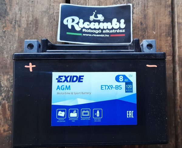 Exide etx9-bs